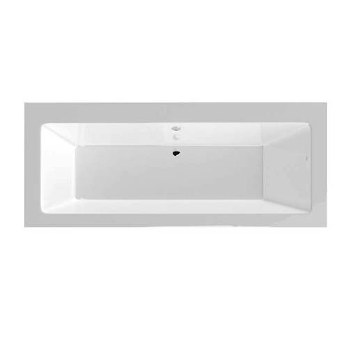Example image of BC Designs Durham Double Ended Bath With Panel 1800x800mm (White).