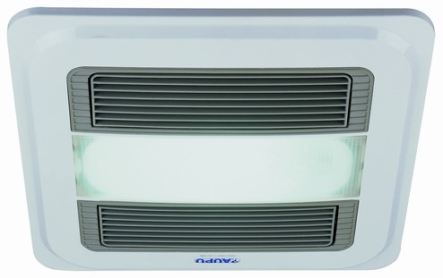 Larger image of BathroomHalo Light, fan heater and extractor.
