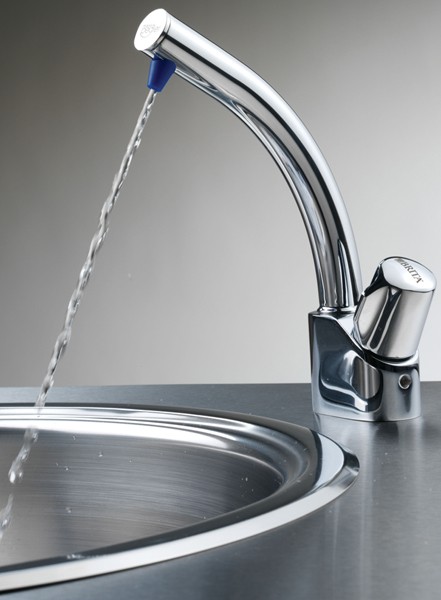 Example image of Brita Filter Taps Solo Nebula Cold Water Filter Kitchen Tap.