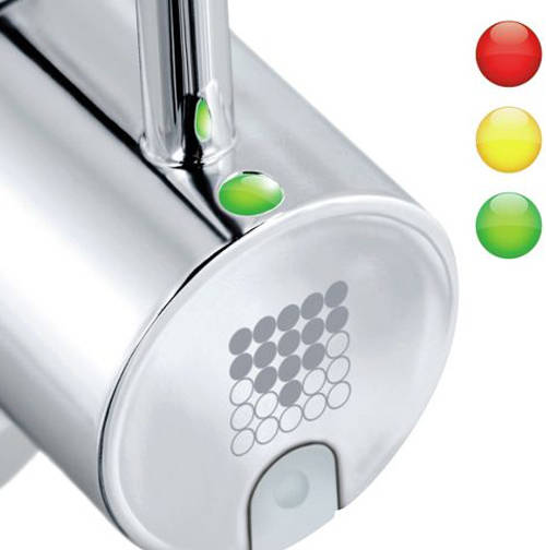 Example image of Brita Filter Taps Dolce 3 In 1 Filter Kitchen Tap With LED Lights (Chrome).