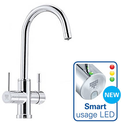 Example image of Brita Filter Taps Talori 3 In 1 Filter Kitchen Tap With LED Lights (Chrome).