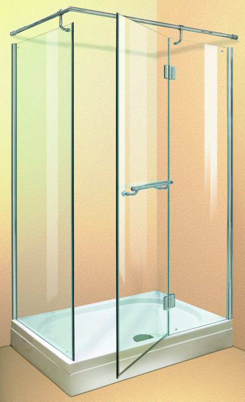 Larger image of Aqua Enclosures California 1000x800 shower enclosure with tray and waste
