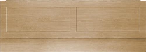 Larger image of Woodlands Shaker 1600mm Side Bath Panel (Maple)