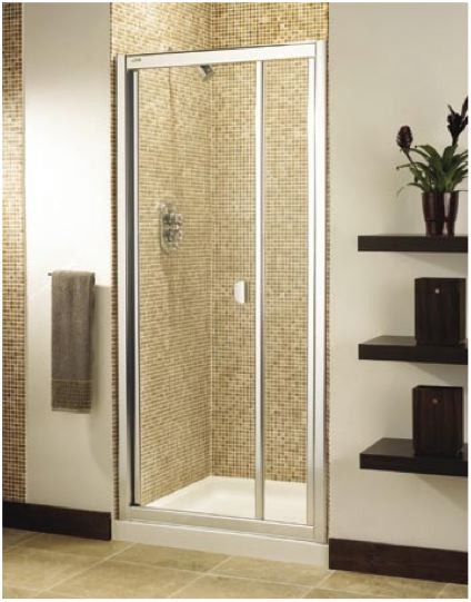 Larger image of Image Ultra 800mm infold shower enclosure door.