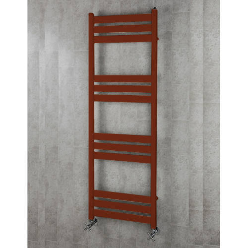 Larger image of Colour Heated Towel Rail & Wall Brackets 1500x500 (Purple Red).