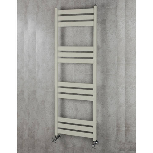 Larger image of Colour Heated Towel Rail & Wall Brackets 1500x500 (Silk Grey).