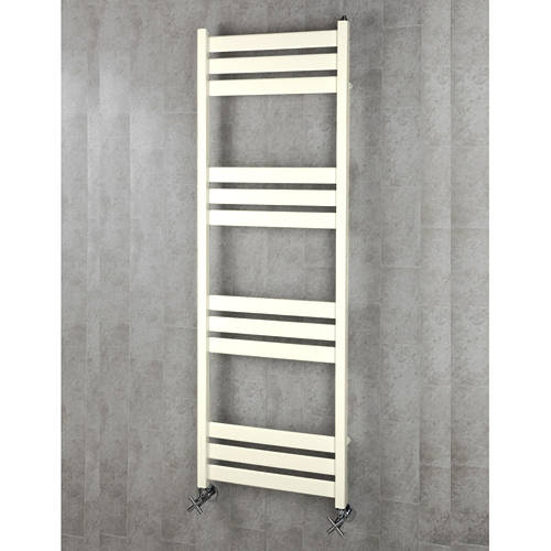 Larger image of Colour Heated Towel Rail & Wall Brackets 1500x500 (Cream).