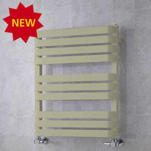 Larger image of Colour Heated Towel Rail & Wall Brackets 785x500 (Pebble Grey).