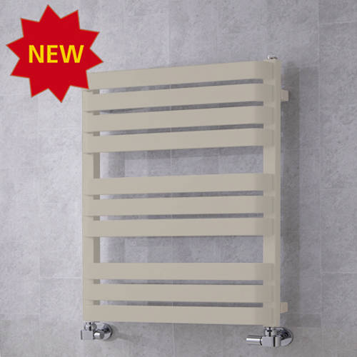 Larger image of Colour Heated Towel Rail & Wall Brackets 785x500 (Silk Grey).