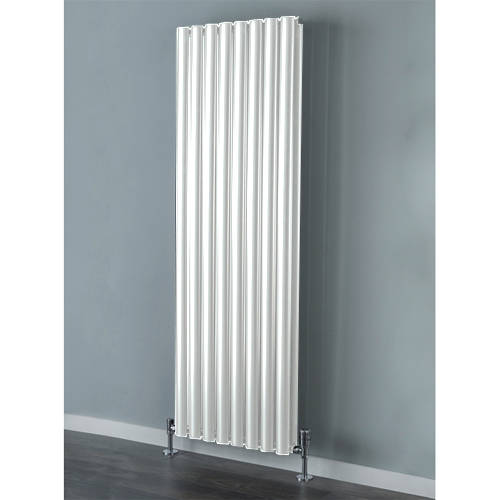Larger image of Colour Tallis Double Vertical Radiator 1820x300mm (White).
