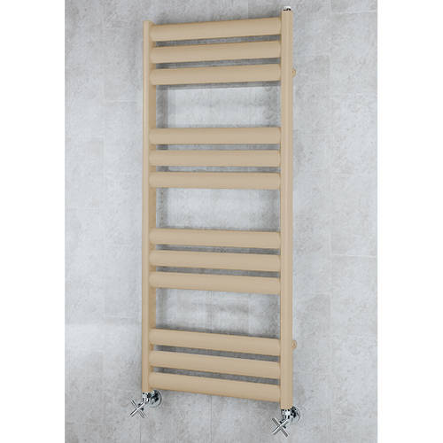 Larger image of Colour Heated Ladder Rail & Wall Brackets 1060x500 (Beige).