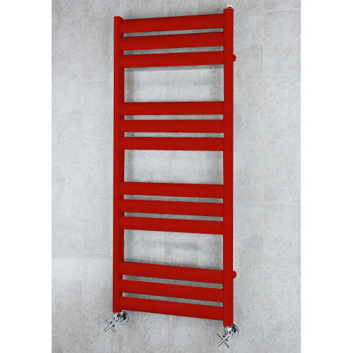 Larger image of Colour Heated Ladder Rail & Wall Brackets 1060x500 (Ruby Red).