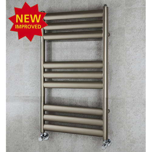 Larger image of Colour Heated Ladder Rail & Wall Brackets 780x500 (Platinum).