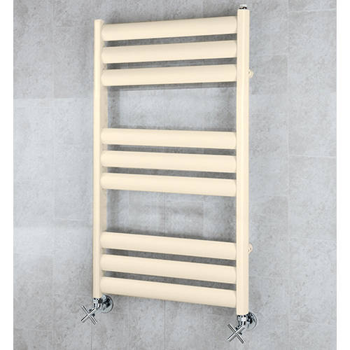 Larger image of Colour Heated Ladder Rail & Wall Brackets 780x500 (Oyster White).