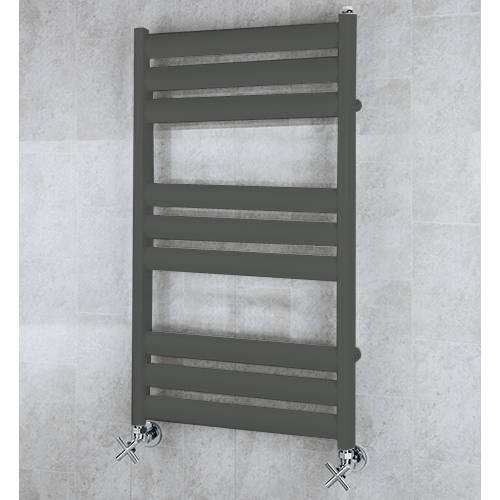Larger image of Colour Heated Ladder Rail & Wall Brackets 780x500 (Grey Olive).