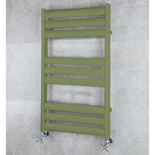 Larger image of Colour Heated Ladder Rail & Wall Brackets 780x500 (Reed Green).