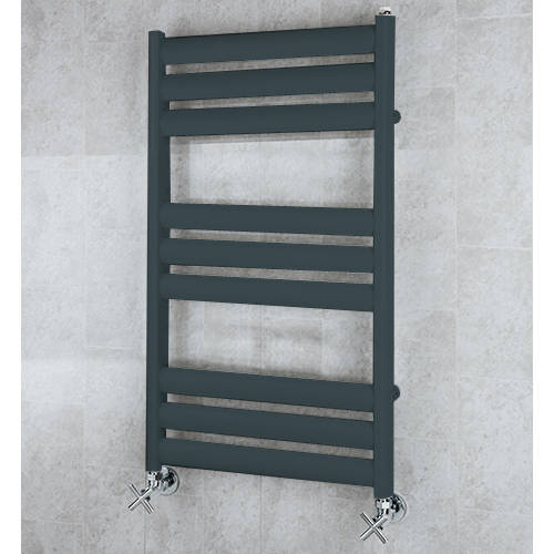 Larger image of Colour Heated Ladder Rail & Wall Brackets 780x500 (Anthracite Grey).