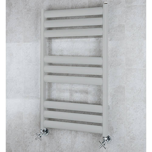 Larger image of Colour Heated Ladder Rail & Wall Brackets 780x500 (Light Grey).