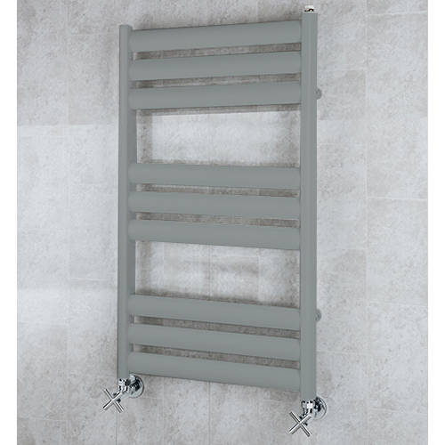 Larger image of Colour Heated Ladder Rail & Wall Brackets 780x500 (Traffic Grey A).