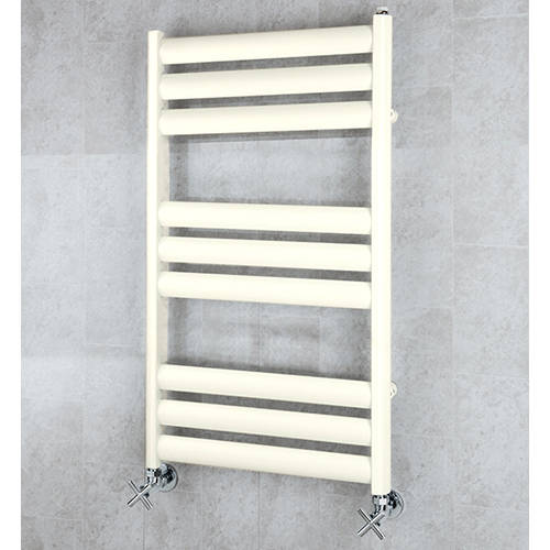 Larger image of Colour Heated Ladder Rail & Wall Brackets 780x500 (Cream).