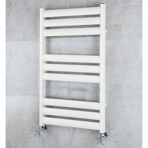 Larger image of Colour Heated Ladder Rail & Wall Brackets 780x500 (Pure White).
