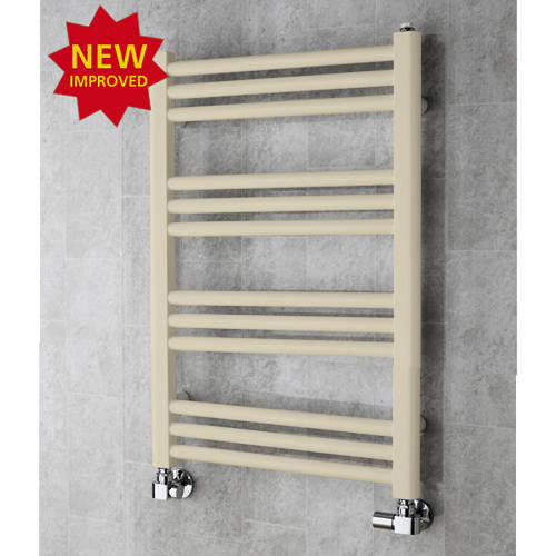 Larger image of Colour Heated Ladder Rail & Wall Brackets 759x500 (Light Ivory).