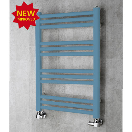 Larger image of Colour Heated Ladder Rail & Wall Brackets 759x500 (Pastel Blue).