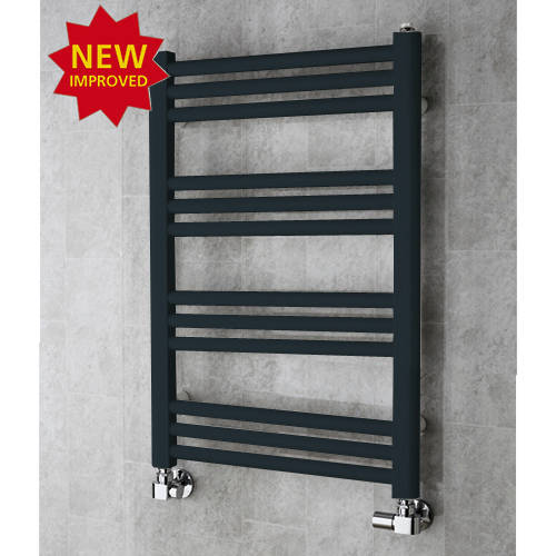 Larger image of Colour Heated Ladder Rail & Wall Brackets 759x500 (Anthracite Grey).