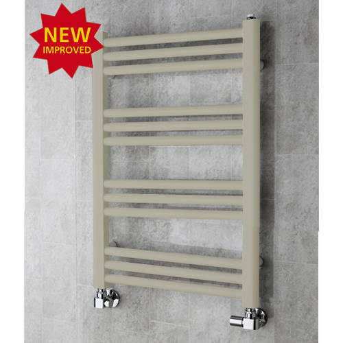 Larger image of Colour Heated Ladder Rail & Wall Brackets 759x500 (Pebble Grey).