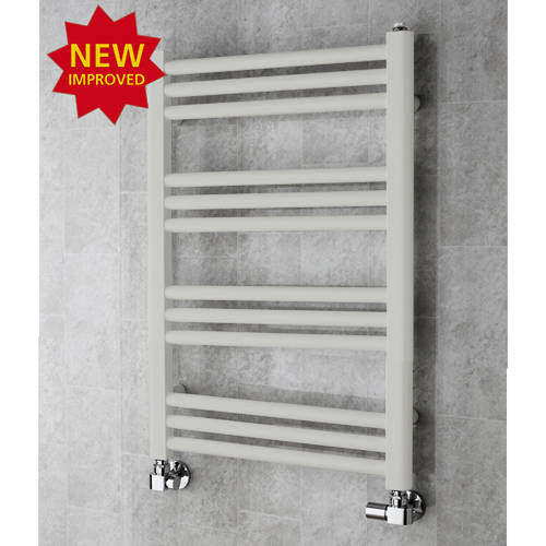Larger image of Colour Heated Ladder Rail & Wall Brackets 759x500 (Light Grey).