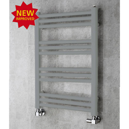 Larger image of Colour Heated Ladder Rail & Wall Brackets 759x500 (Window Grey).