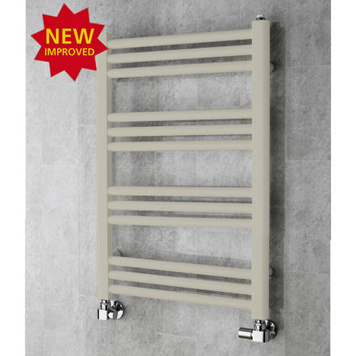 Larger image of Colour Heated Ladder Rail & Wall Brackets 759x500 (Silk Grey).