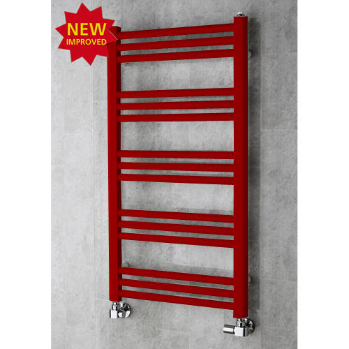 Larger image of Colour Heated Ladder Rail & Wall Brackets 964x500 (Ruby Red).