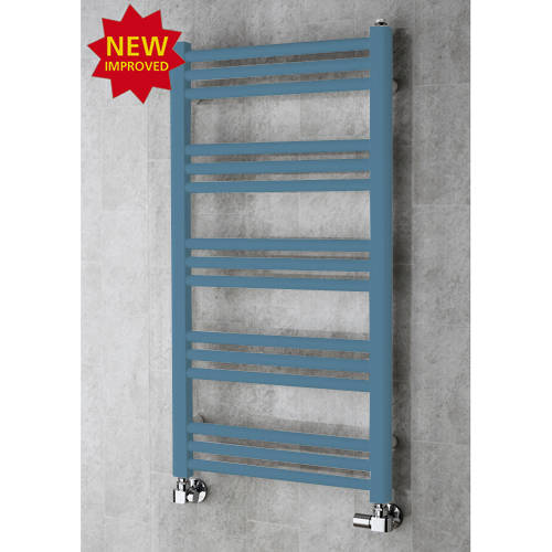 Larger image of Colour Heated Ladder Rail & Wall Brackets 964x500 (Pastel Blue).