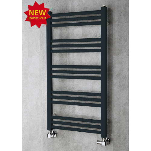 Larger image of Colour Heated Ladder Rail & Wall Brackets 964x500 (Anthracite Grey).