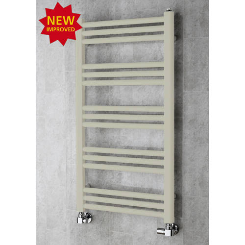 Larger image of Colour Heated Ladder Rail & Wall Brackets 964x500 (Silk Grey).