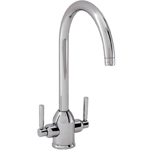 Larger image of Carron Phoenix Dante Filter Kitchen Tap (Brushed Nickel).