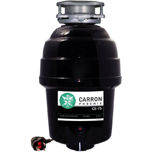 Larger image of Carron Carronade Elite CE-75 Waste Disposal Unit With Air Switch.