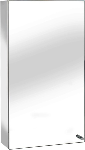 Larger image of Croydex Cabinets Mirror Bathroom Cabinet. 300x550x120mm.