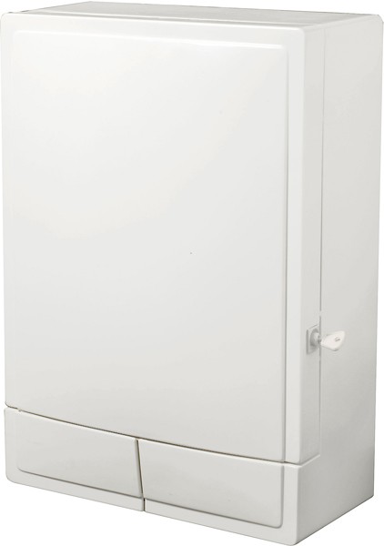 Larger image of Croydex Cabinets Lockable Bathroom Cabinet. 325x450x165mm.