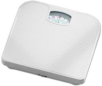 Larger image of Croydex Scales Mechanical Bathroom Scales (White).