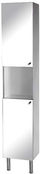 Larger image of Croydex Cabinets Roeburn Mirror Bathroom Cabinet  300x1860mm (Tall).