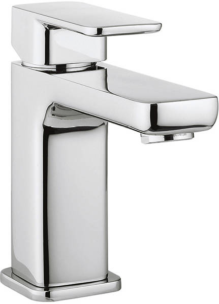 Example image of Crosswater Atoll Basin Mixer Tap With Lever Handle (Chrome).