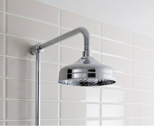 Example image of Crosswater Belgravia Thermostatic 2 Outlet Shower Kit (Chrome).
