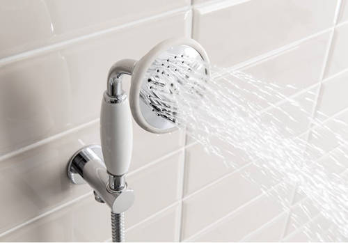 Example image of Crosswater Belgravia Thermostatic 2 Outlet Shower Kit (Chrome).