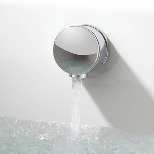 Larger image of Crosswater MPRO Bath Filler With Click Clack Waste (Standard, Chrome).