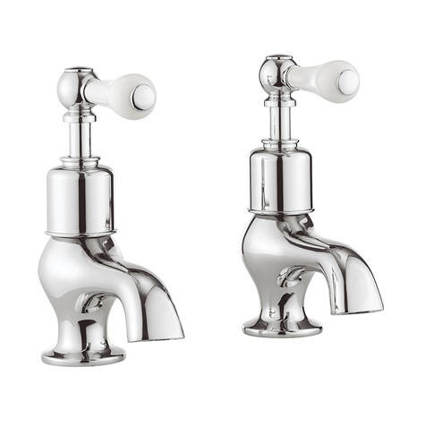 Larger image of Crosswater Belgravia Bath Taps (Lever, Chrome).