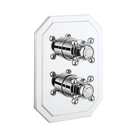 Larger image of Crosswater Belgravia Crossbox 1 Outlet Shower Valve (Chrome).