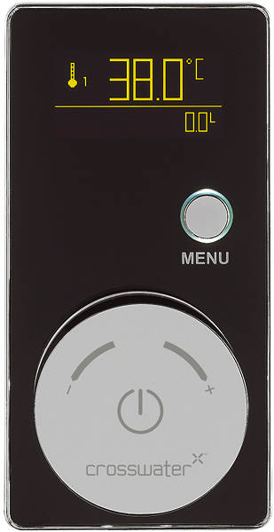 Example image of Crosswater Elite Digital Showers Carrera Shower & Bath Filler Pack (Black).