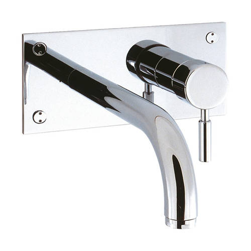 Larger image of Crosswater Design Wall Mounted Basin Tap (Chrome).